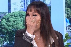 Moria Casán se quebró al aire al hablar con Sofía Gala