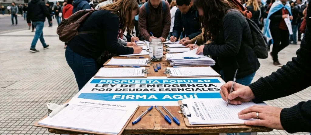 Impulsan una ley de emergencia por deudas esenciales de los hogares