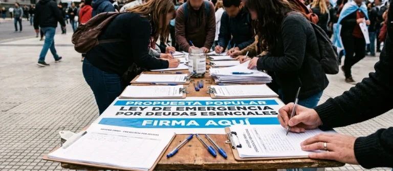 Impulsan una ley de emergencia por deudas esenciales de los hogares