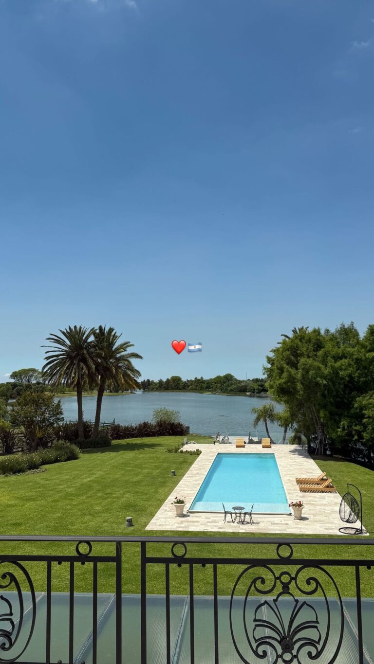 La foto de la China Suárez desde la casa de los sueños que enfureció a Wanda