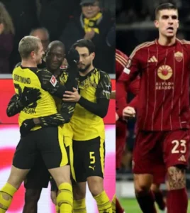 Amistoso: Dortmund y Roma empataron 2 a 2 en Signal Iduna Park