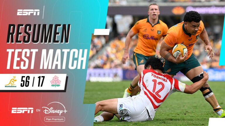 Australia goleó a Japón y llega con confianza para enfrentar a Los Pumas