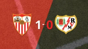 Sevilla vs Rayo Vallecano: formaciones y resultado del partido