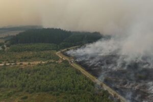 Bélgica enfrenta un incendio sin precedentes en medio de la crisis de fuegos en Europa