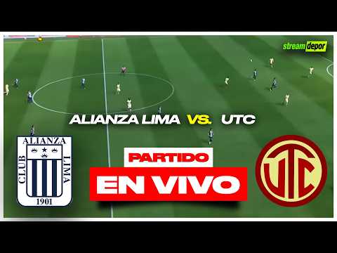 Alianza Lima vs. UTC: formaciones, hora y TV del partido por la Liga 1 2026