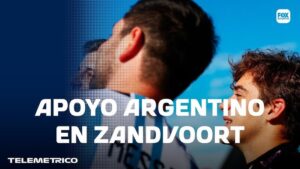 Franco Colapinto en el GP de Países Bajos con apoyo argentino