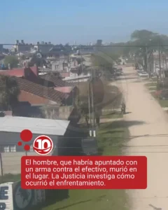 Investigan a un policía que abatió a un delincuente en Mar del Plata