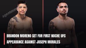 Brandon Moreno enfrentará a Joseph Morales en el evento Noche UFC