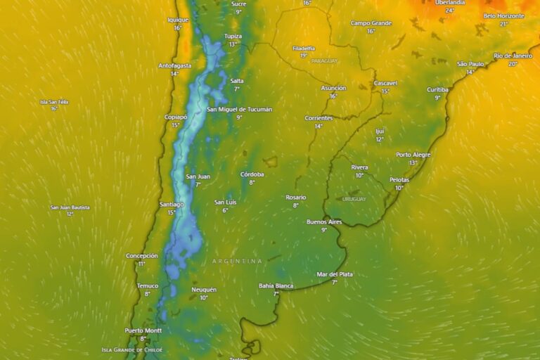 Alerta amarilla por frío extremo y nevadas para este lunes 14