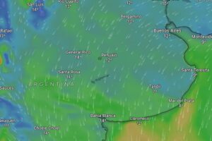 Alerta naranja y amarilla por lluvias, nevadas y vientos intensos