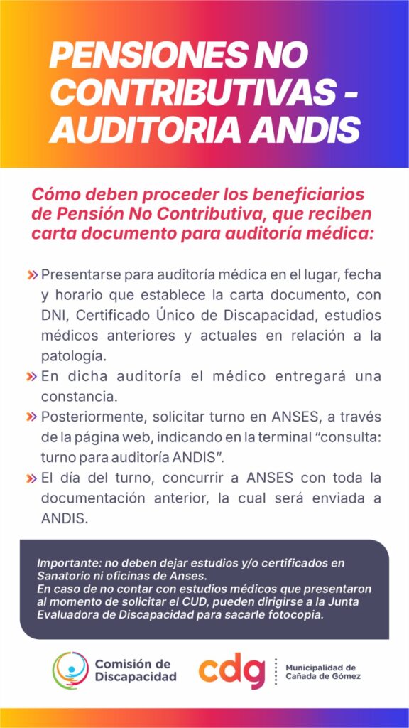Anses: información sobre las Pensiones No Contributivas