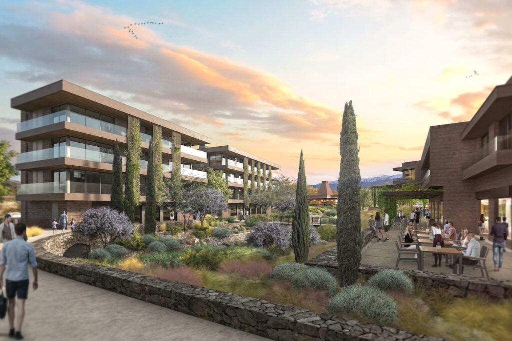 Megaproyecto inmobiliario con estilo de pueblito italiano en Mendoza
