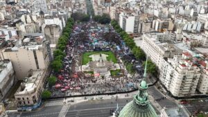 La Marcha Federal Universitaria en el Congreso terminó con incidentes y detenidos