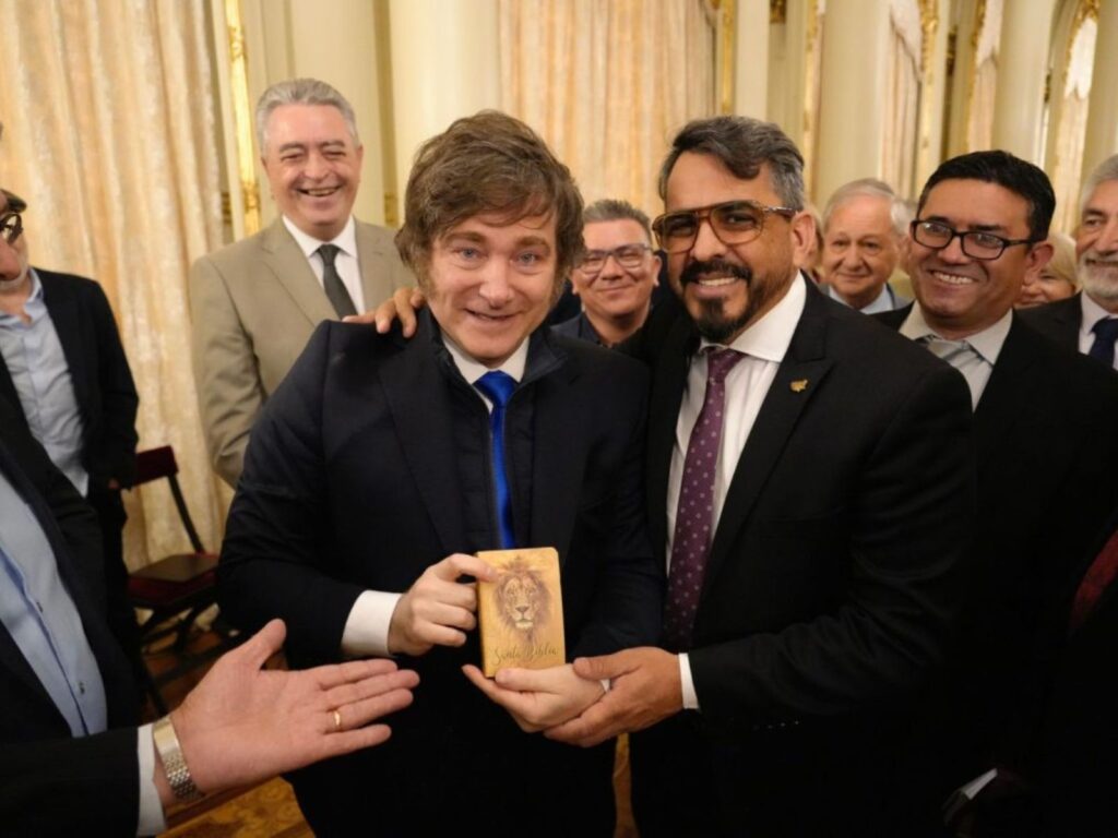 Los Milei afianzan su vínculo con la iglesia evangélica